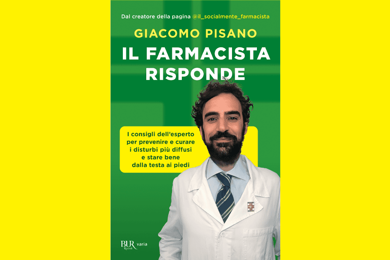 In libreria “Il farmacista risponde” di Giacomo Pisano, il Socialmente Farmacista